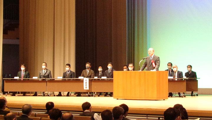 13都府県から900人が参加。記念講演では広島の部落解放運動の歩みについて学びを深めた（2022年12月9日・広島市） 