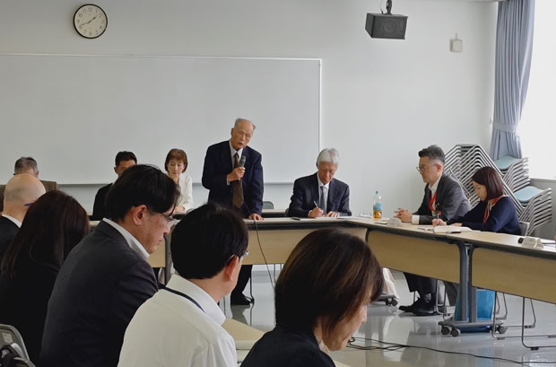 人権条例制定に向けたとりくみの強化を訴えた（5月27日・福井県福井市）
