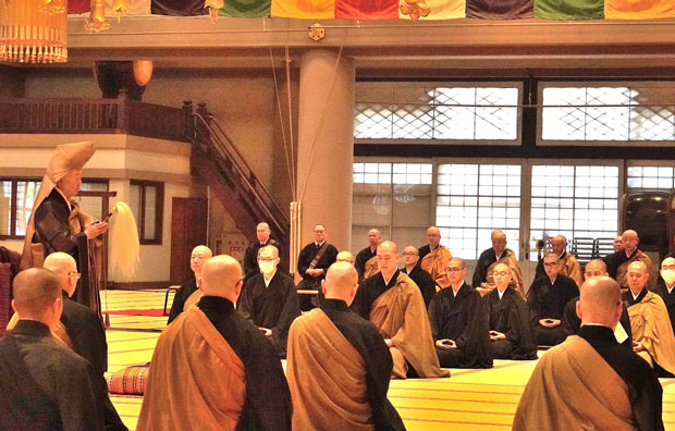 曹洞宗の大本山總持寺が石附周行・貫主を導師に被差別戒名物故者諸精霊追善法要をおこなった（6月18日・横浜市）