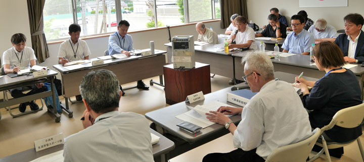 「条例」制定は行政の姿勢を示すものであり前向きな議論を、と求めた（7月16日・福井県敦賀市）